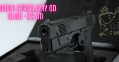 Zmiana godzin otwarcia strzelnicy w soboty 10:00-22:00